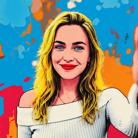pop art — actual output