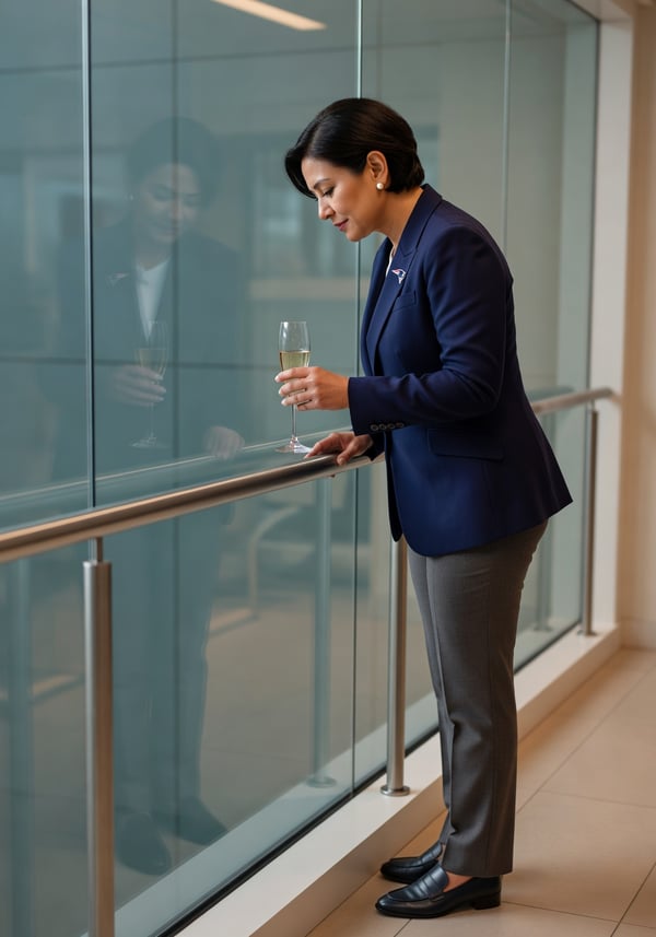 vip suite navy scan - AI portrait style sample by selfielab on selfielab