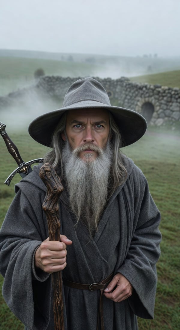 gandalf nz winter - AI portrait style sample by selfielab on selfielab