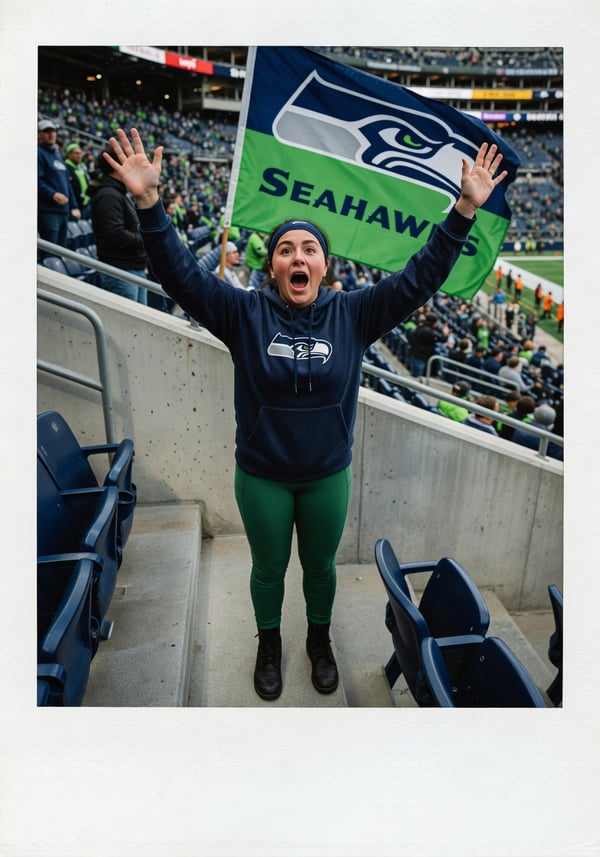 levi stadium sea chant - AI portrait style sample by selfielab on selfielab