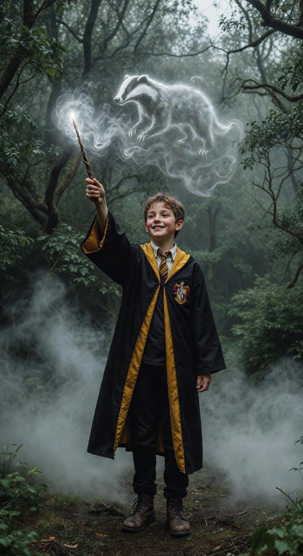 patronus anniversary charm - AI portrait style sample by selfielab on selfielab