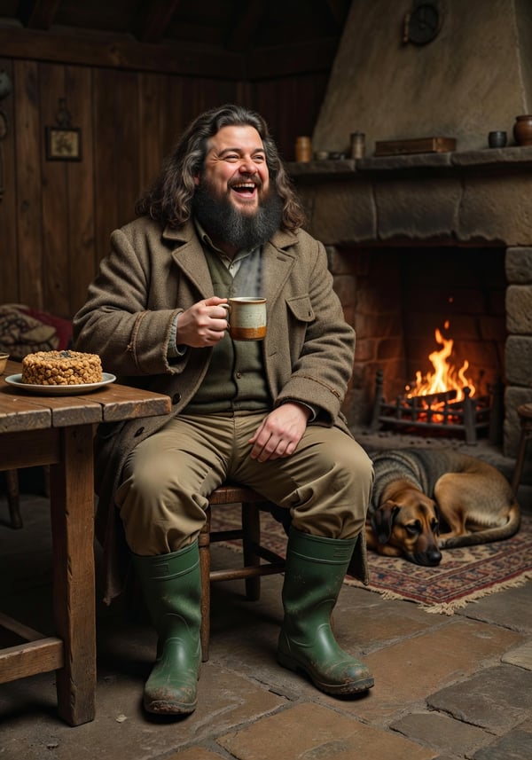 hbo hagrid hut - AI portrait style sample by selfielab on selfielab