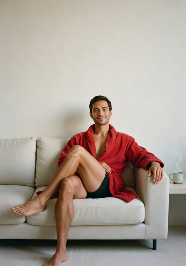 brooklinen robe luxe - AI portrait style sample by selfielab on selfielab