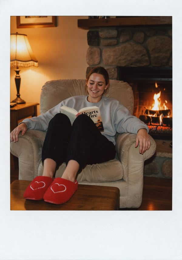 bombas heart slippers - AI portrait style sample by selfielab on selfielab