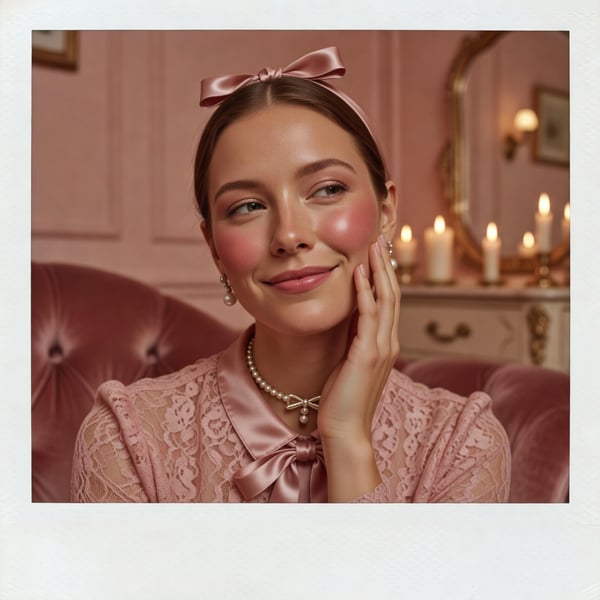 coquette bow allure - AI portrait style sample by selfielab on selfielab