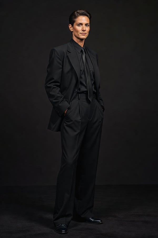 julia roberts slouch suit - AI portrait style sample by selfielab on selfielab