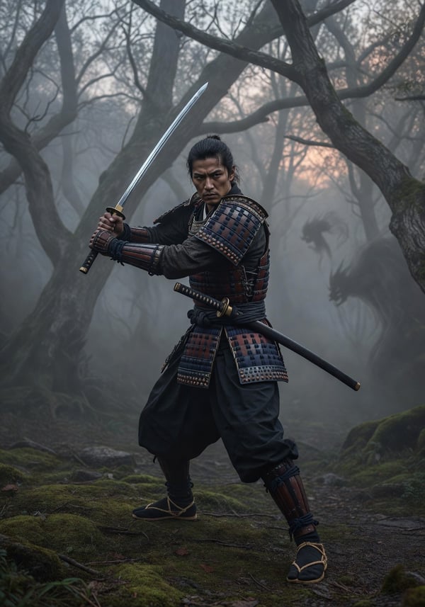 nioh yokai slayer - AI portrait style sample by selfielab on selfielab