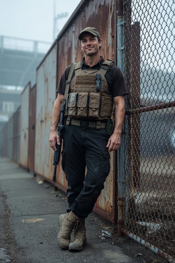 manny wlf outpost guard - AI portrait style sample by selfielab on selfielab