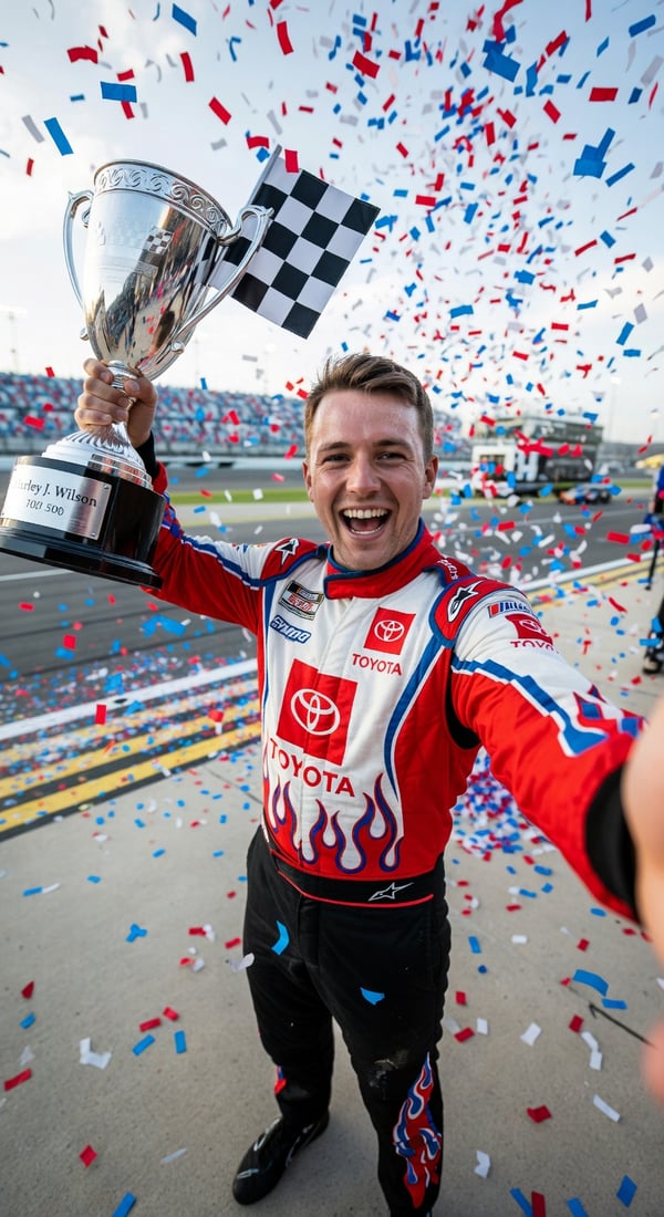 daytona 500 victory lane - AI portrait style sample by selfielab on selfielab
