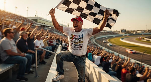 daytona crowd roar cinematic - AI portrait style sample by selfielab on selfielab