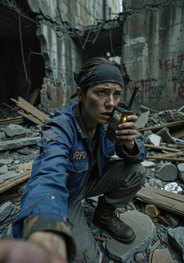 requiem survivor herald - AI portrait style sample by selfielab on selfielab