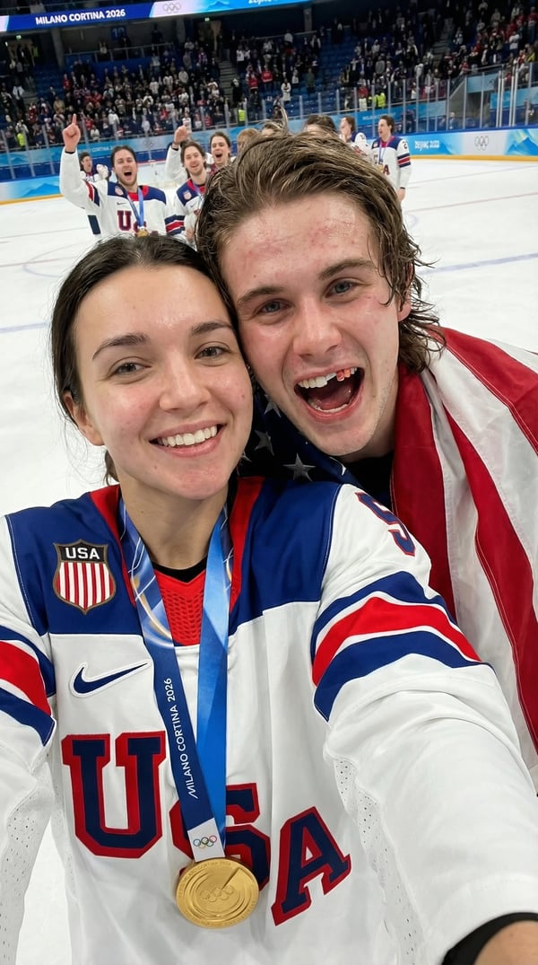 Gold Medal Selfie - AI portrait style sample by myfavever on selfielab