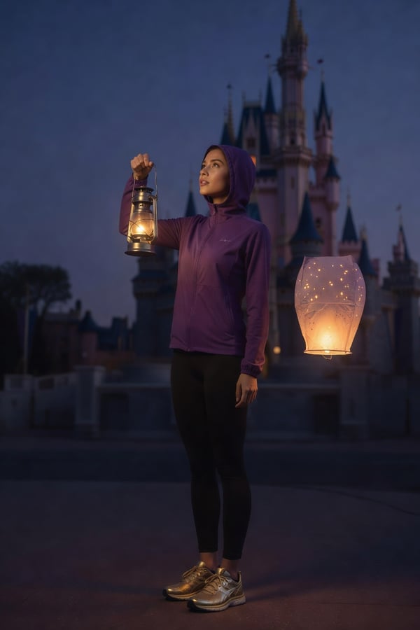 rapunzel lantern pre-race glow - AI portrait style sample by selfielab on selfielab