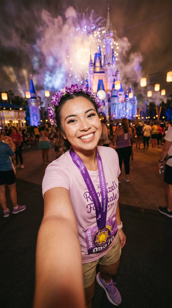 rapunzel half corona glow - AI portrait style sample by selfielab on selfielab