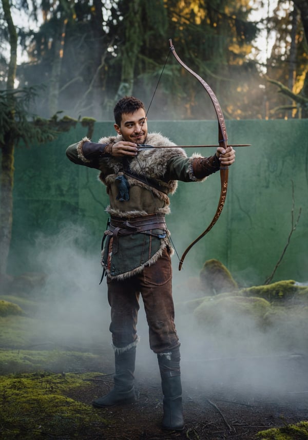 atreus young archer snap - AI portrait style sample by selfielab on selfielab