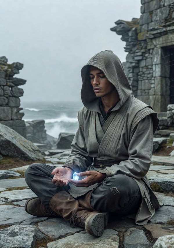 rey new jedi temple - AI portrait style sample by selfielab on selfielab