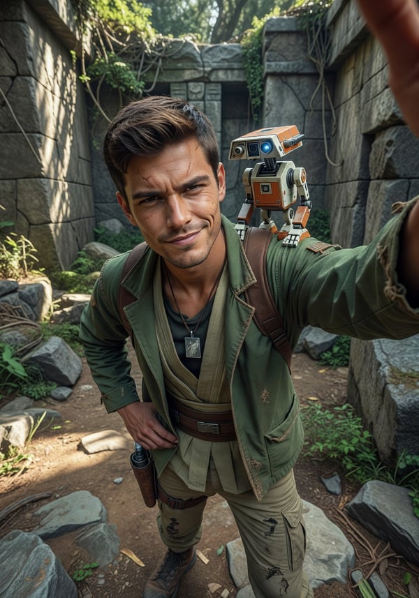 cal kestis jedi survivor snap - AI portrait style sample by selfielab on selfielab