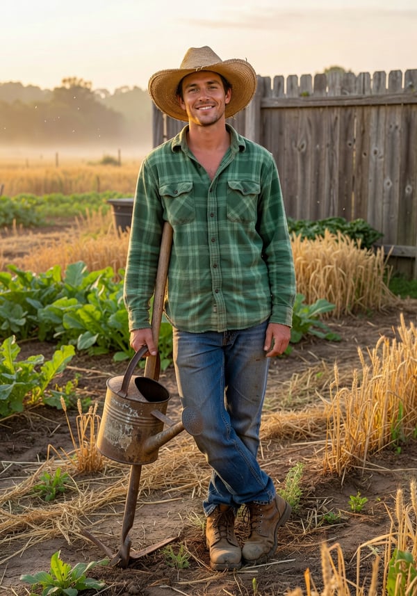 stardew farm dawn - AI portrait style sample by selfielab on selfielab