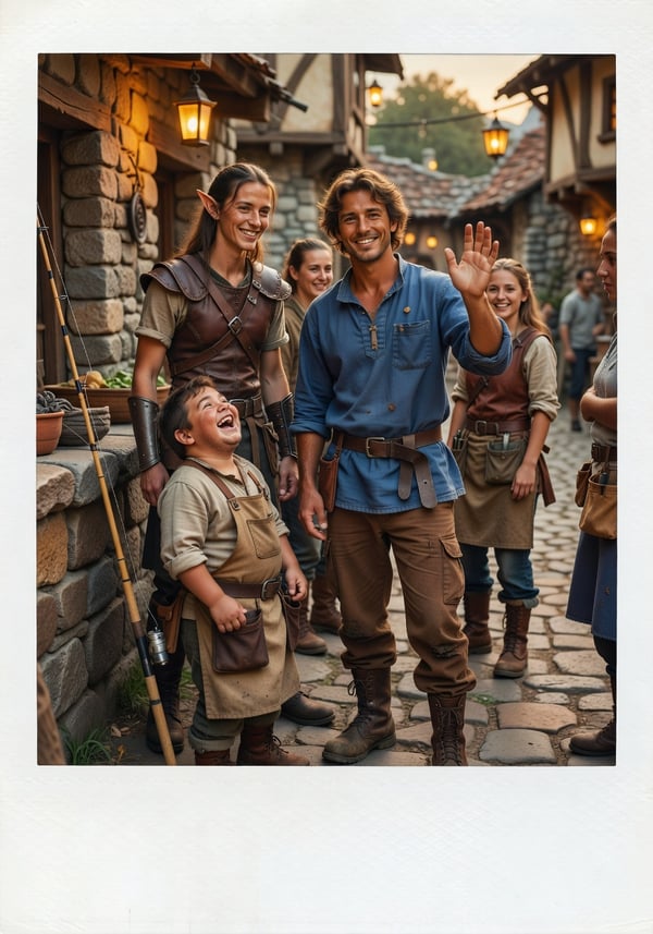 palia village hangout - AI portrait style sample by selfielab on selfielab