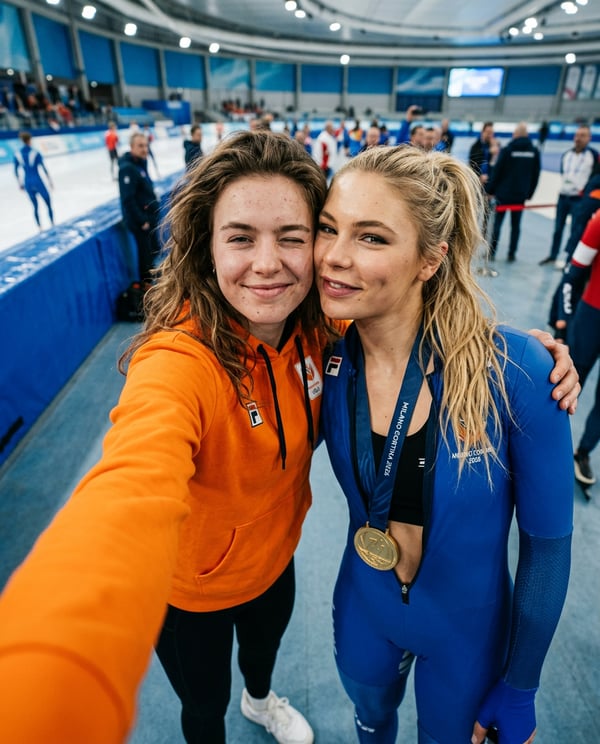 jutta speedskate flash - AI portrait style sample by selfielab on selfielab