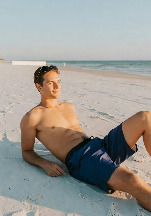 sarasota siesta key chill - AI portrait style sample by selfielab on selfielab