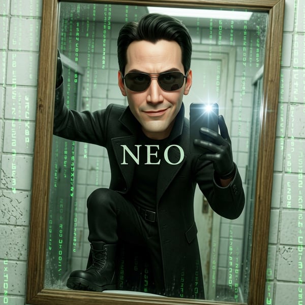 matrix pixar pfp - AI portrait style sample by selfielab on selfielab