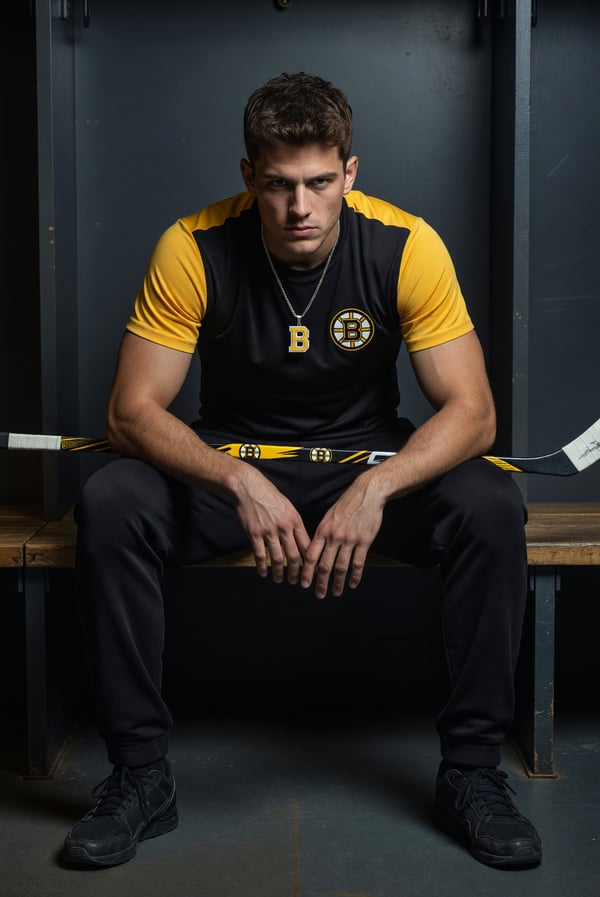 bruins playoff beast mode - AI portrait style sample by selfielab on selfielab