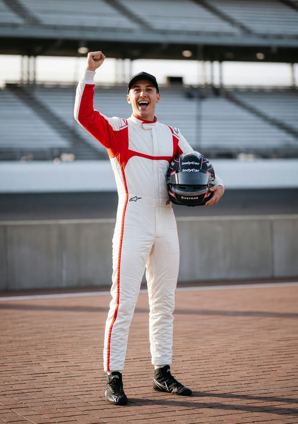 indy500 photo finish - AI portrait style sample by selfielab on selfielab