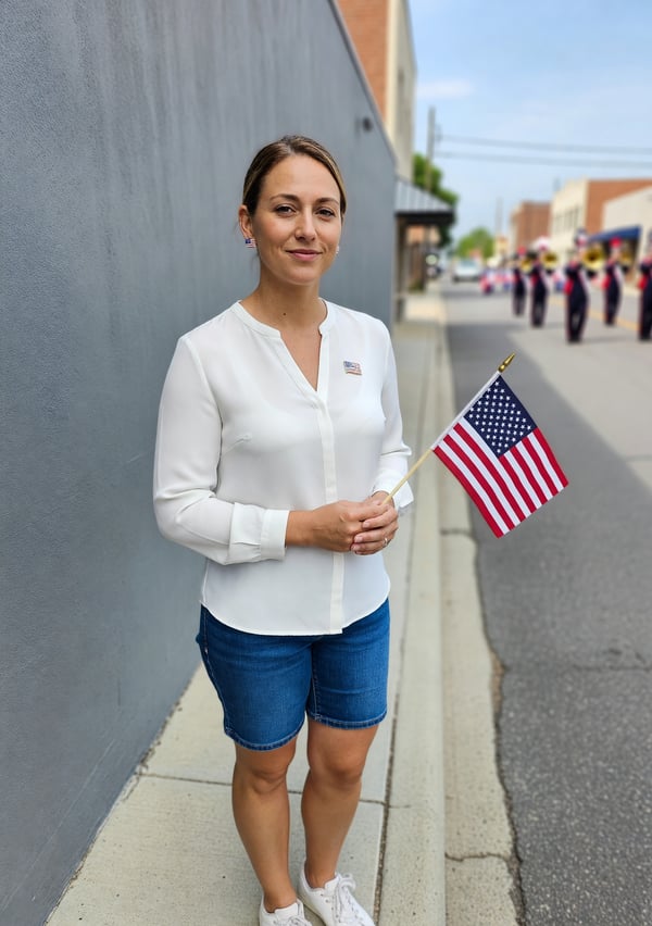 memorial day parade - AI portrait style sample by selfielab on selfielab