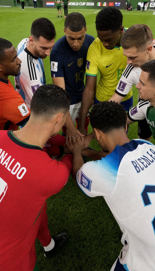 group stage huddle - AI portrait style sample by selfielab on selfielab