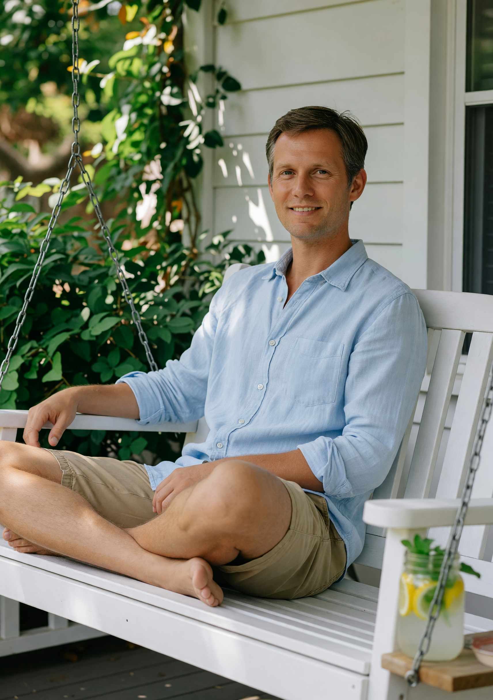 lemonade porch swing