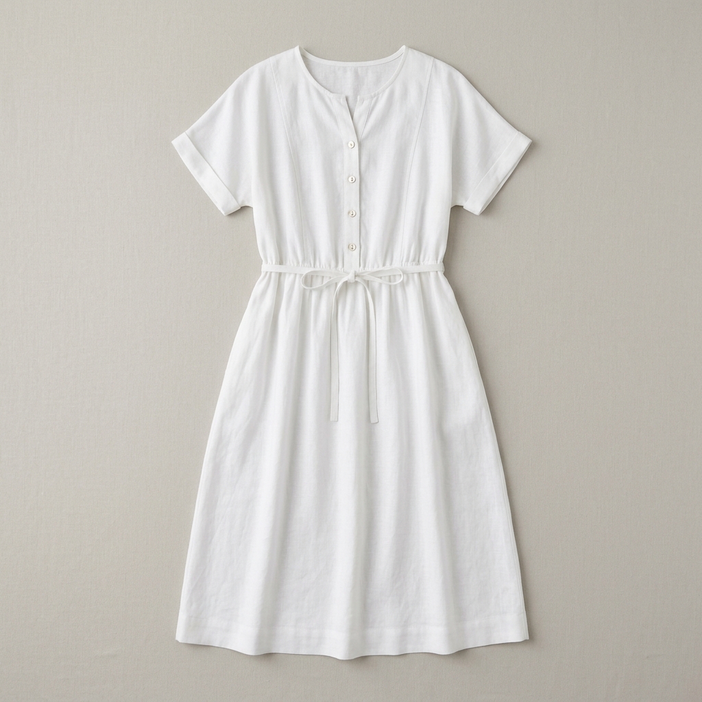 white linen dress starter collection outfits